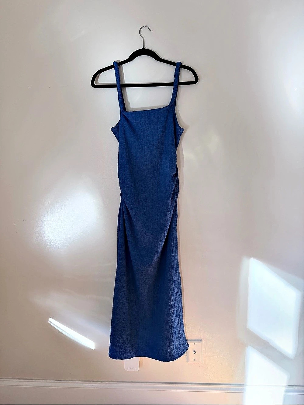 H&Medium Blue Maxi Dress Size Medium Like New